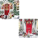 [Pre-Order] Luxury Christmas Card Pack - Doorstep Visitors