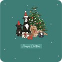 Luxury Christmas Card Pack - Pups & Presents