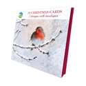 [Pre-Order] Frosty Perches - RSPB Luxury Christmas 10 Card Pack