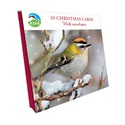 [Pre-Order] Snowy Firecrest - RSPB Small Square Christmas 10 Card Pack