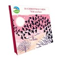 [Pre-Order] Starling Murmuration- RSPB Small Square Christmas 10 Card Pack