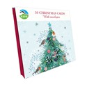[Pre-Order] Tree of Birds - RSPB Small Square Christmas 10 Card Pack