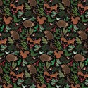 [Pre-Order] Christmas Wrap & Tags - Woodland Animals (5 Sheets & 5 Tags)