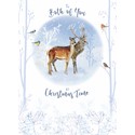 [Pre-Order] Christmas Card (Single) - Both Of You - Stag, Deer & Birds