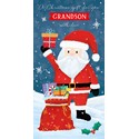 [Pre-Order] Christmas Card (Single) - Money Wallet - Grandson - Santa & Gifts