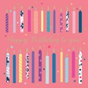 [Pre-Order] Pattern Happy Card Collection - Birthday Candles