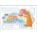 Alisons Animals Card - Most important meal of the day (Splimple - 150x210mm)