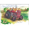 Alisons Animals Card - Poultry in motion (Splimple - 150x210mm)