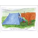 Alisons Animals Card - If yer makin' tea ? (Splimple - 150x210mm)