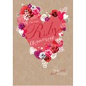 Anniversary Card - Hearts & Roses (Your Ruby Anniversary)