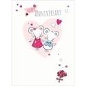 Anniversary Card - Cute Mice (To You Both)