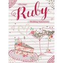 Anniversary Card - Cake & Fizz (Your)