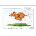 Alisons Animals Card - Come back Postman (Splimple - 150x210mm)