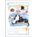 Alisons Animals Card - Bedwarmers (Splimple - 150x210mm)