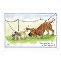 Alisons Animals Card - There's a dog in there (Splimple - 150x210mm)