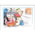 Alisons Animals Card - On your marks ? (Splimple - 150x210mm)