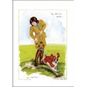 Alisons Animals Card - You don't OWN spaniels (Splimple - 150x210mm)