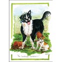 Alisons Animals Card - Landscape gardeners (Splimple - 150x210mm)