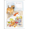 Alisons Animals Card - Still no bonios ?? (Splimple - 150x210mm)