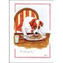 Alisons Animals Card - I'll wash, you dry (Splimple - 150x210mm)