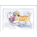 Alisons Animals Card - The mighty hunter returns (Splimple - 150x210mm)