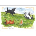 Alisons Animals Card - Spring rolls (Splimple - 150x210mm)