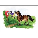 Alisons Animals Card - Handy pony (Splimple - 150x210mm)