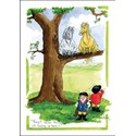 Alisons Animals Card - They'll never think of looking (Splimple - 150x210mm)