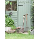 First Class Male Card - Garden Shed & Boots