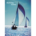 First Class Male Card - Sailing