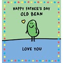 Fathers Day Card - Old Bean