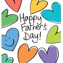Fathers Day Card - Hearts