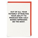 Father's Day Card - Attributes
