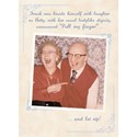 What A Hoot Card - Old Couple