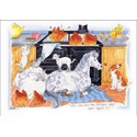 Alisons Animals Card Collection  - Who Left The Kitchen Door Open? (150x210mm)
