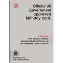 New Normal Card - UK Government approved birthday card (Splimple)