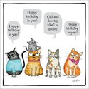 Red and Howling Card - Birthday song (Splimple)