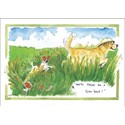 Alisons Animals Card - Lion hunt (Splimple - 150x210mm)
