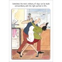 Tottering By Gently Card - Right Partner In Life