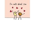 Valentines Day Card - Nuts About |You (Open)