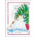 XMAS CARD - Alisons Animals - Greetings (Splimple - 150x210mm)