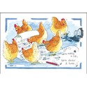 XMAS CARD - Alisons Animals - We're making a list (Splimple - 150x210mm)