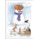 XMAS CARD - Alisons Animals - Just a little closer ... (Splimple - 150x210mm)