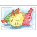 XMAS CARD - Alisons Animals - Christmas jumpers (Splimple - 150x210mm)