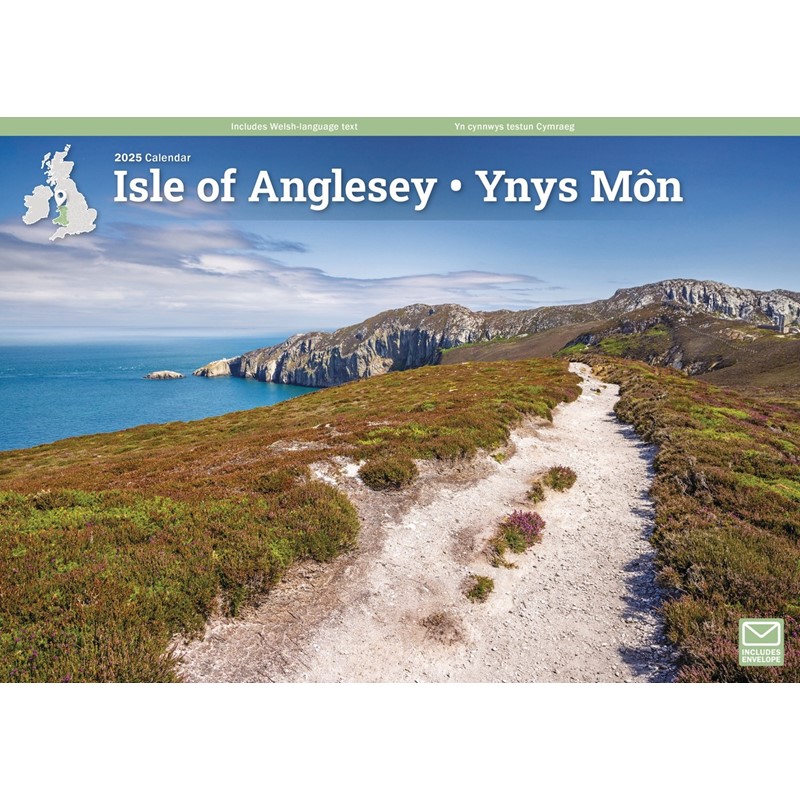 Isle of Anglesey A4 Calendar 2025 (PFP)