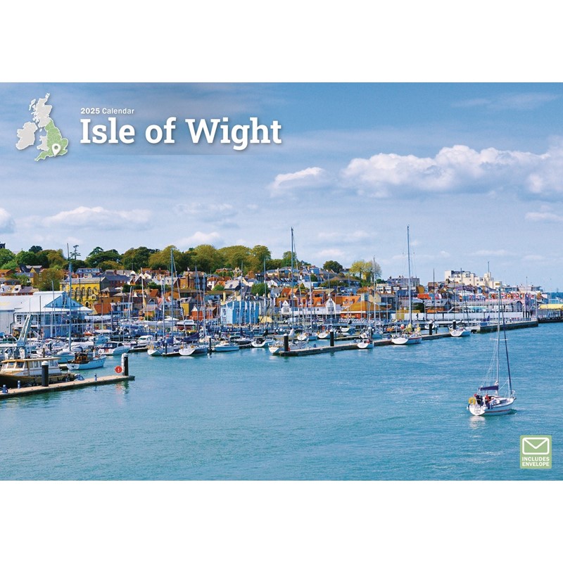 Isle of Wight A4 Calendar 2025 (PFP)