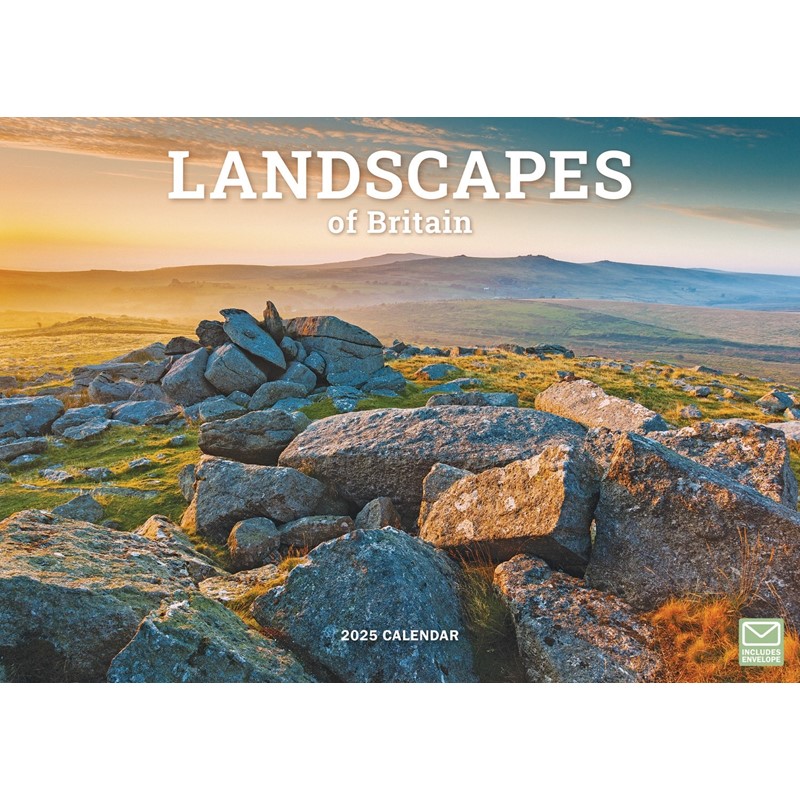 Landscapes of Britain A4 Calendar 2025 (PFP)