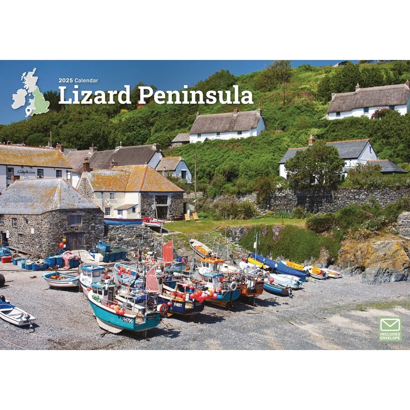 Lizard Peninsula A4 Calendar 2025 (PFP)