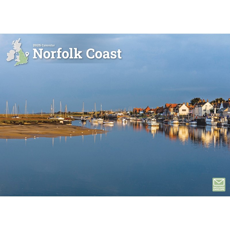 Norfolk Coast A4 Calendar 2025 (PFP)