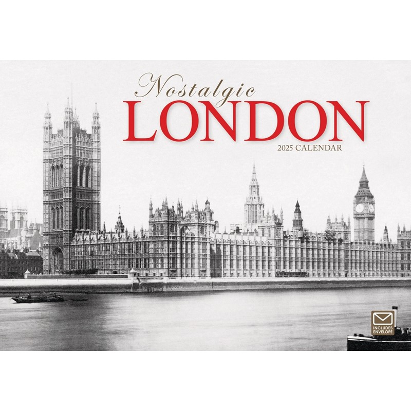 Nostalgic London A4 Calendar 2025 (PFP)